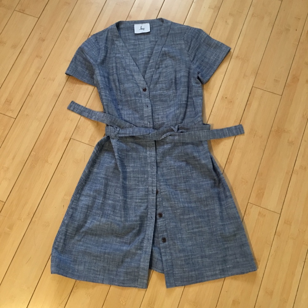 Loup NYC chambray dress